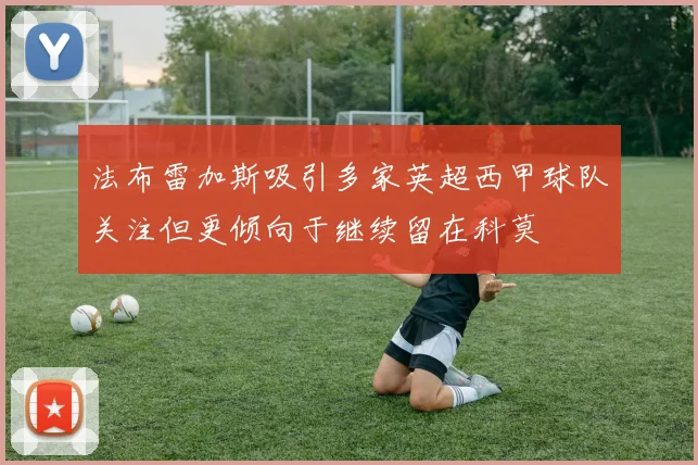 法布雷加斯吸引多家英超西甲球队关注但更倾向于继续留在科莫